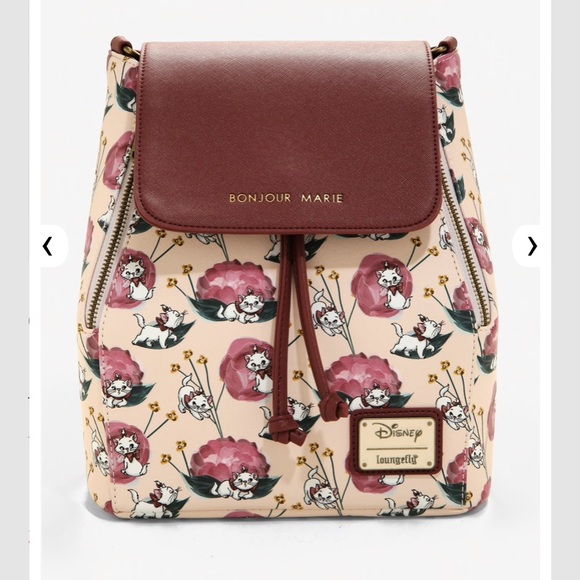 Nwt Loungefly aristocats convertible backpack